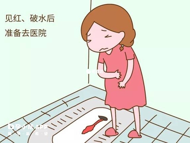 见红暗示女性快生了