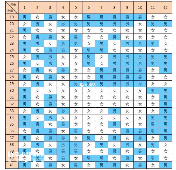 2022版清宮表